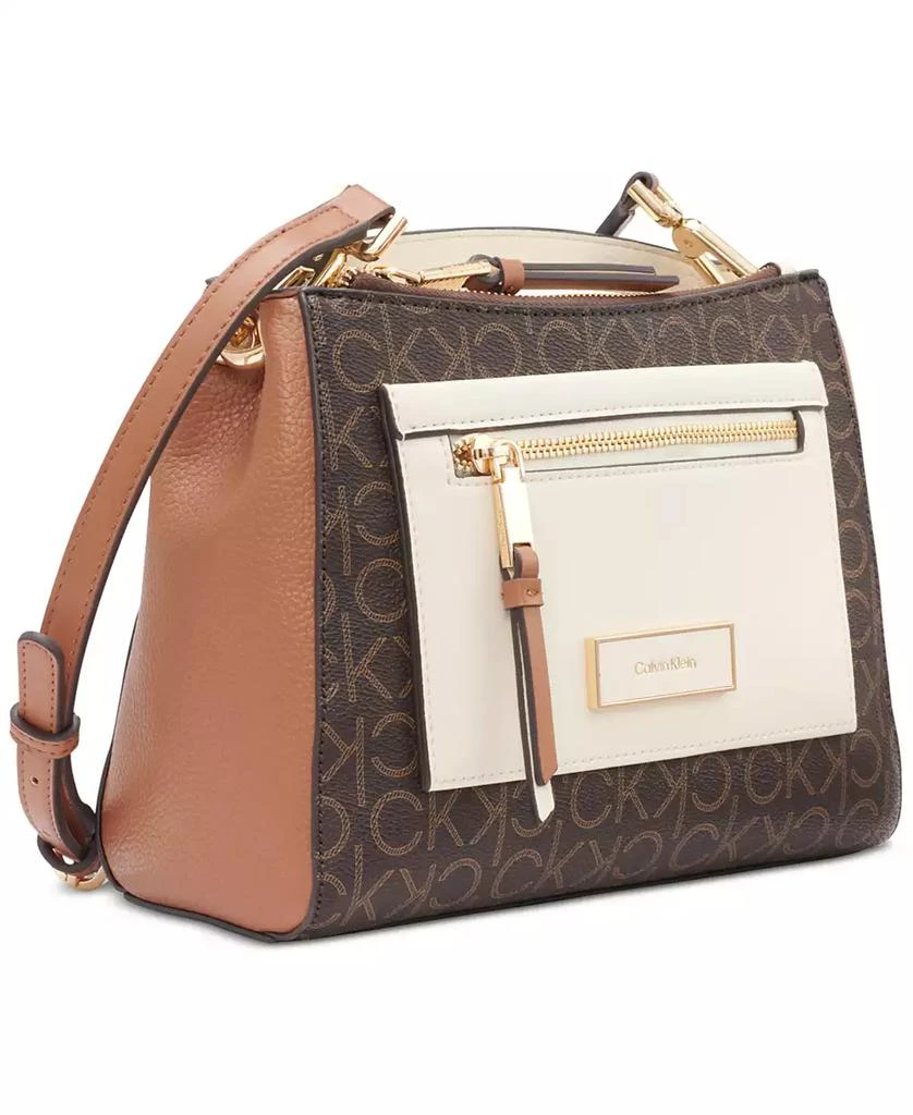 Calvin Klein Hadley Signature Colorblocked Adjustable Crossbody 3