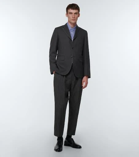 Comme des Garcons Single-breasted wool blazer 2