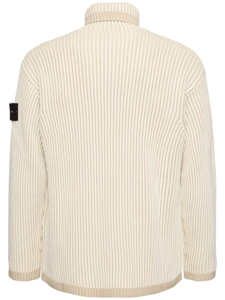 STONE ISLAND Wool Turtleneck Sweater 4