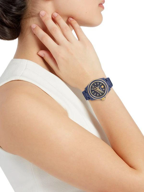 Plein Sport Scratch Silicone & Polycarbonate-Strap Watch/38MM 2