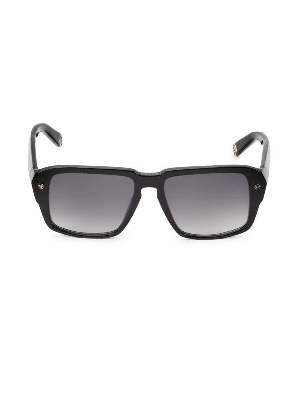 Philipp Plein 55MM Square Sunglasses 1