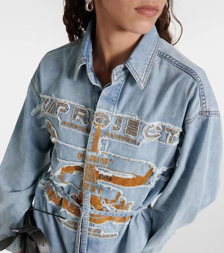 y project denim dress Evergreen Paris' Best Denim Shirt Dress In Blue