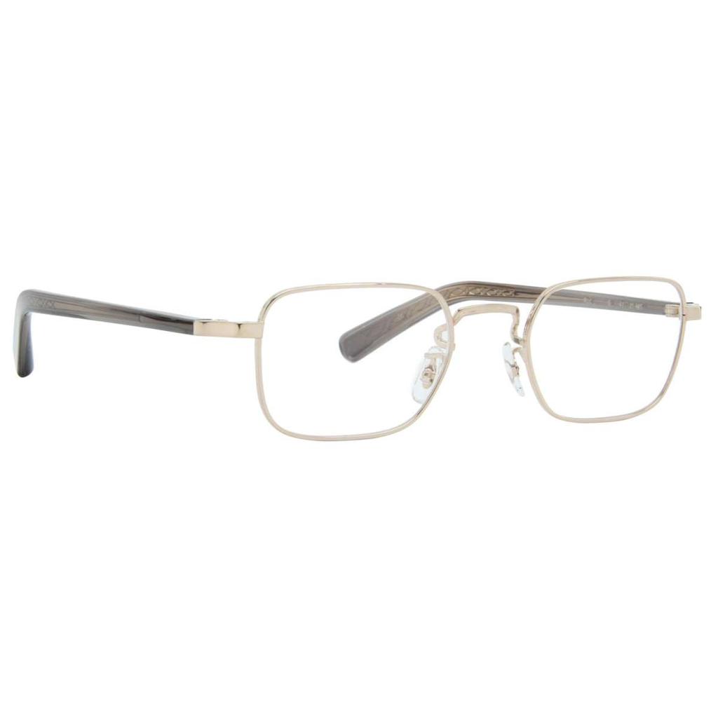 Eyevan Eyevan Unisex Gold Square Opticals