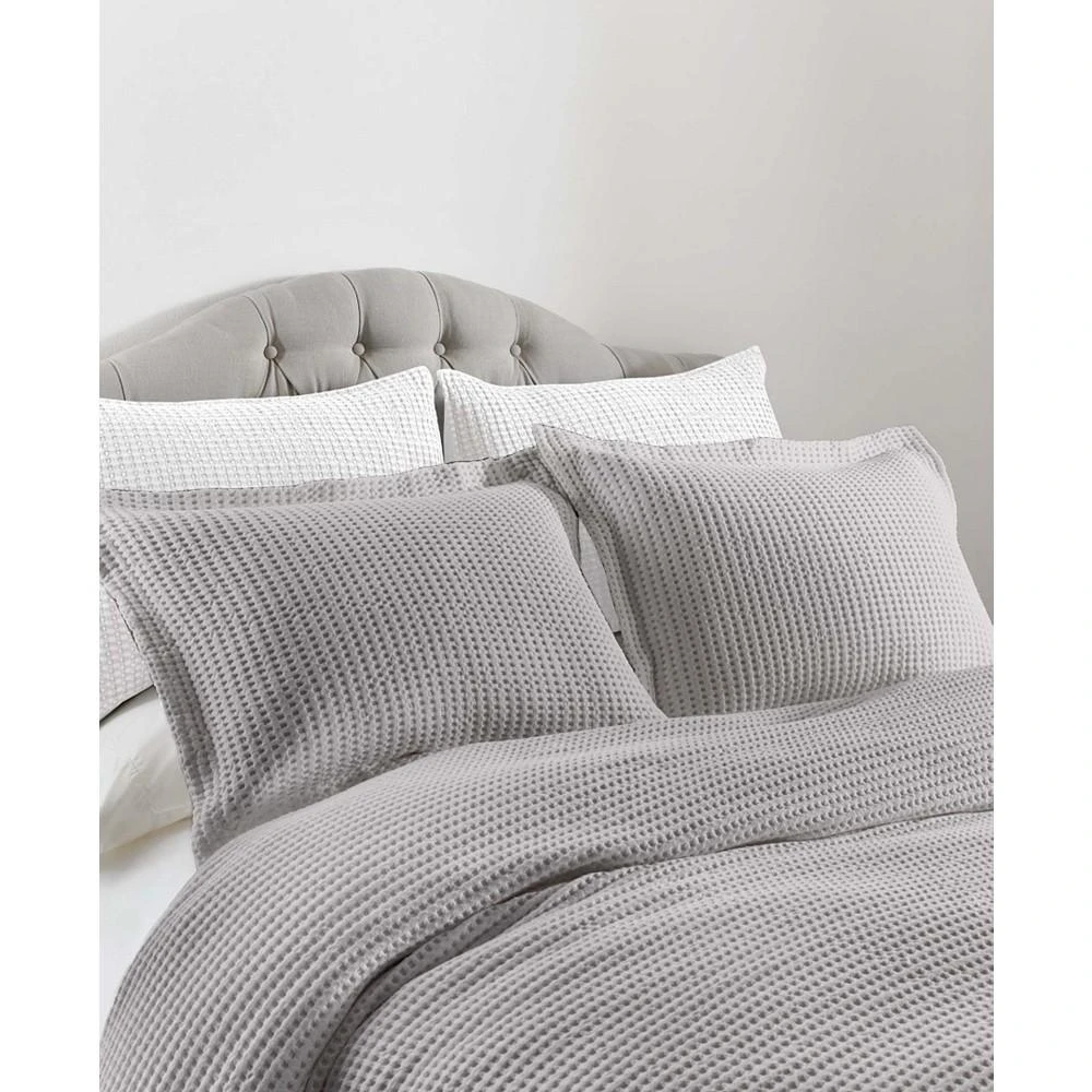 Levtex Mills Waffle Classic 3-Pc. Duvet Cover Set, Full/Queen 3