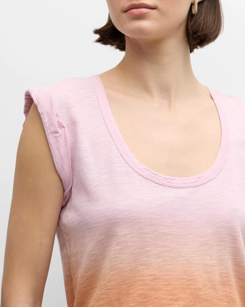 VERONICA BEARD Arion Ombre Muscle Tee 5