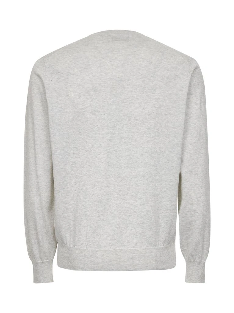Brunello Cucinelli BRUNELLO CUCINELLI | Grey cotton crewneck sweater | Man | 48 2