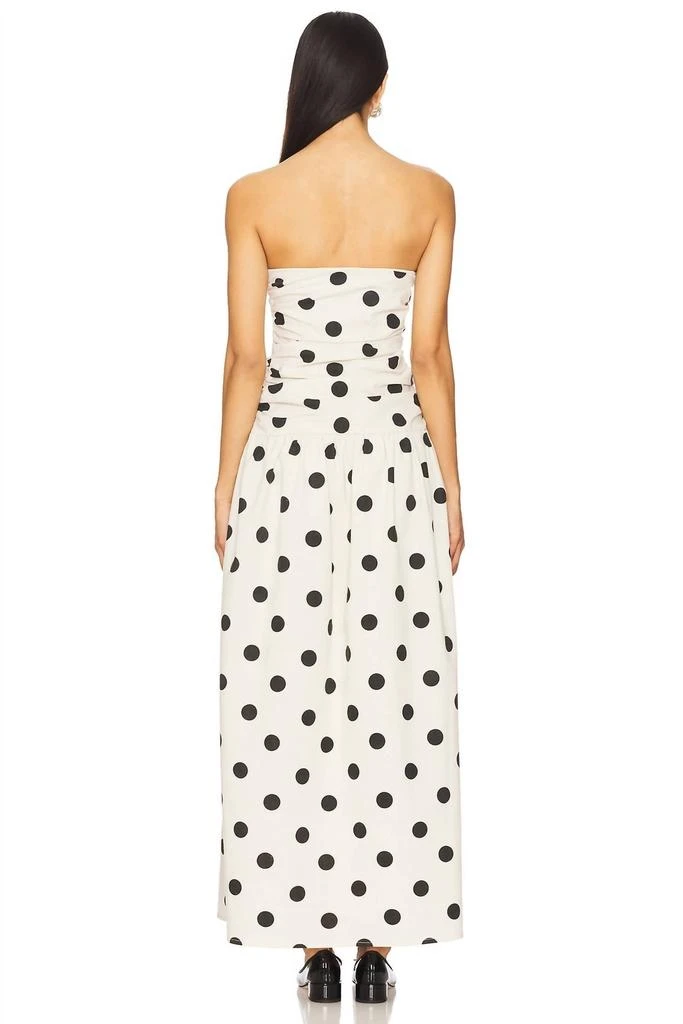 4th & Reckless Brona Dress In Polka Dots 2
