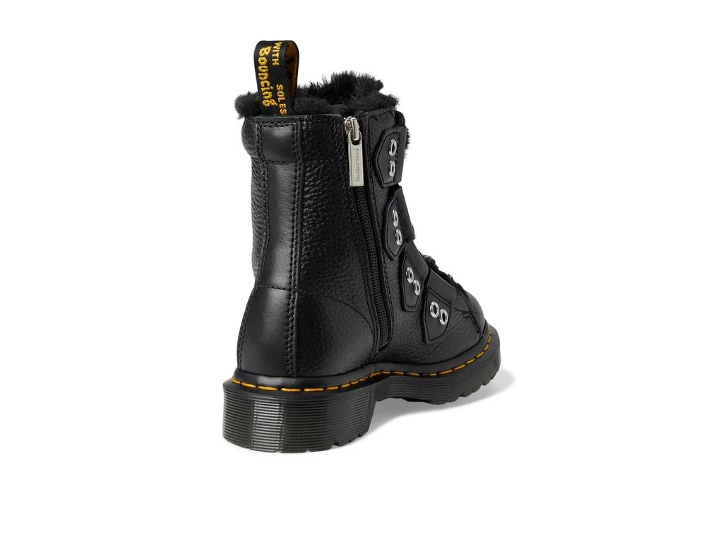 Dr. Martens 1460 Lace To Toe Fur Lined Boots 5