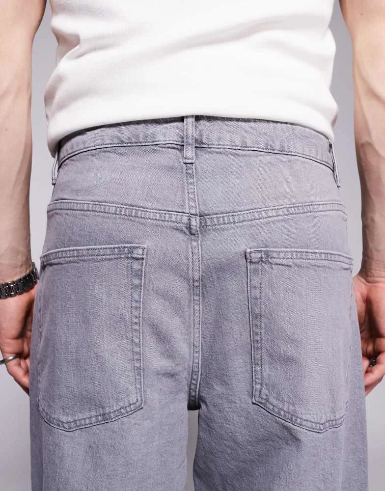 ASOS ASOS DESIGN super baggy jean in grey 5