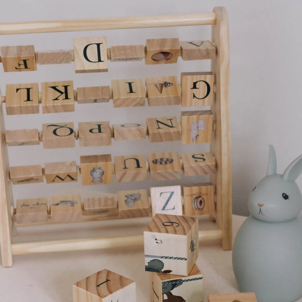 Konges Sløjd Konges Sløjd ABC Wooden Block Frame 3