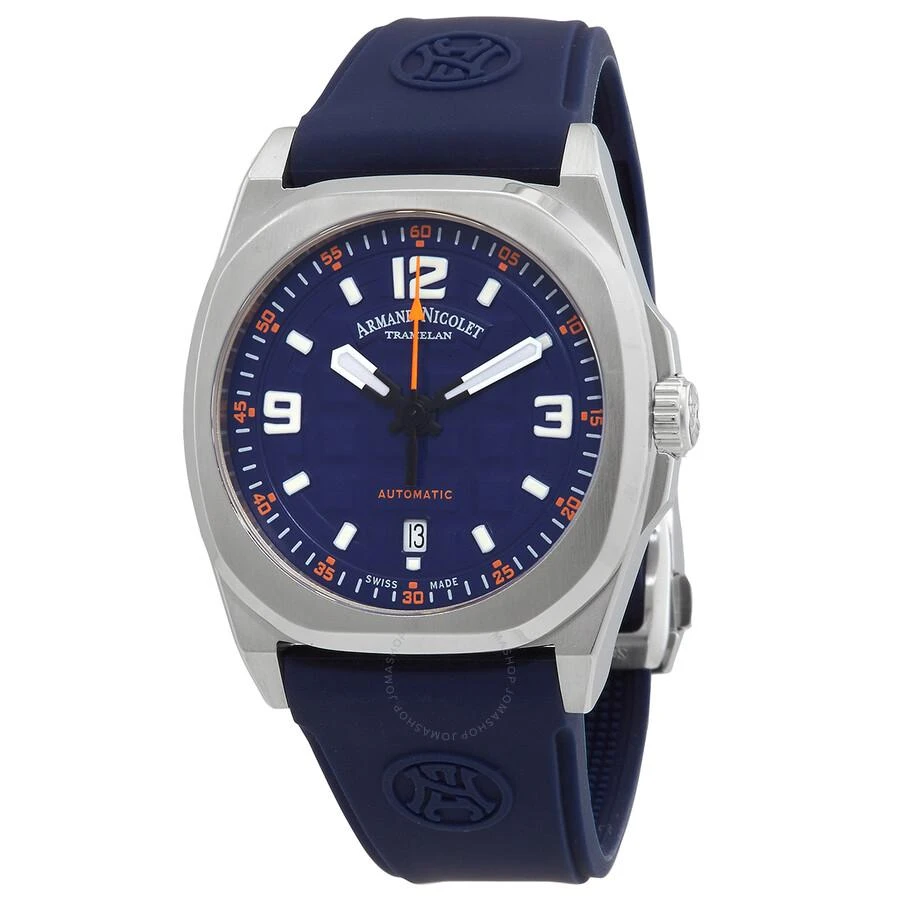 Armand Nicolet Automatic Dark Blue Dial Men's Watch A660HAA-BO-GG4710U 1
