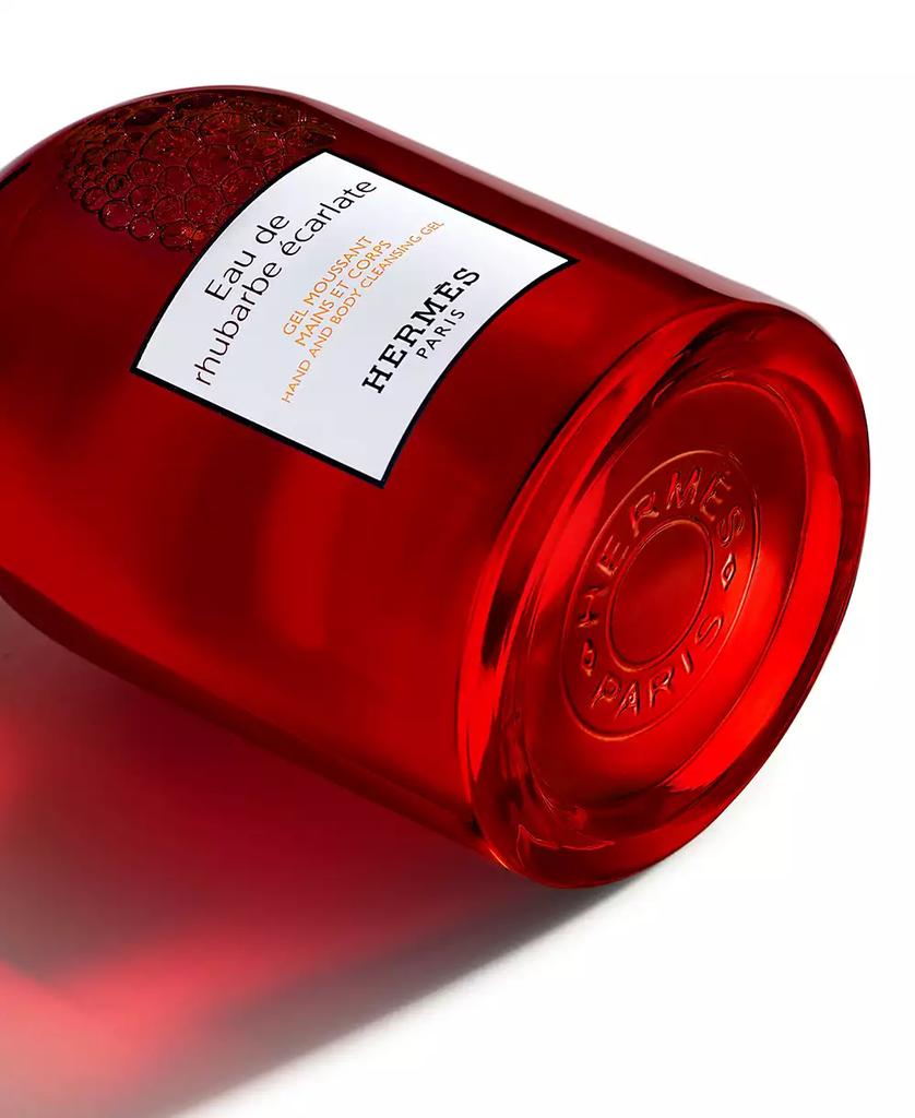 Hermes Eau de Rhubarbe Écarlate Hand & Body Cleansing Gel, 10.1 oz.