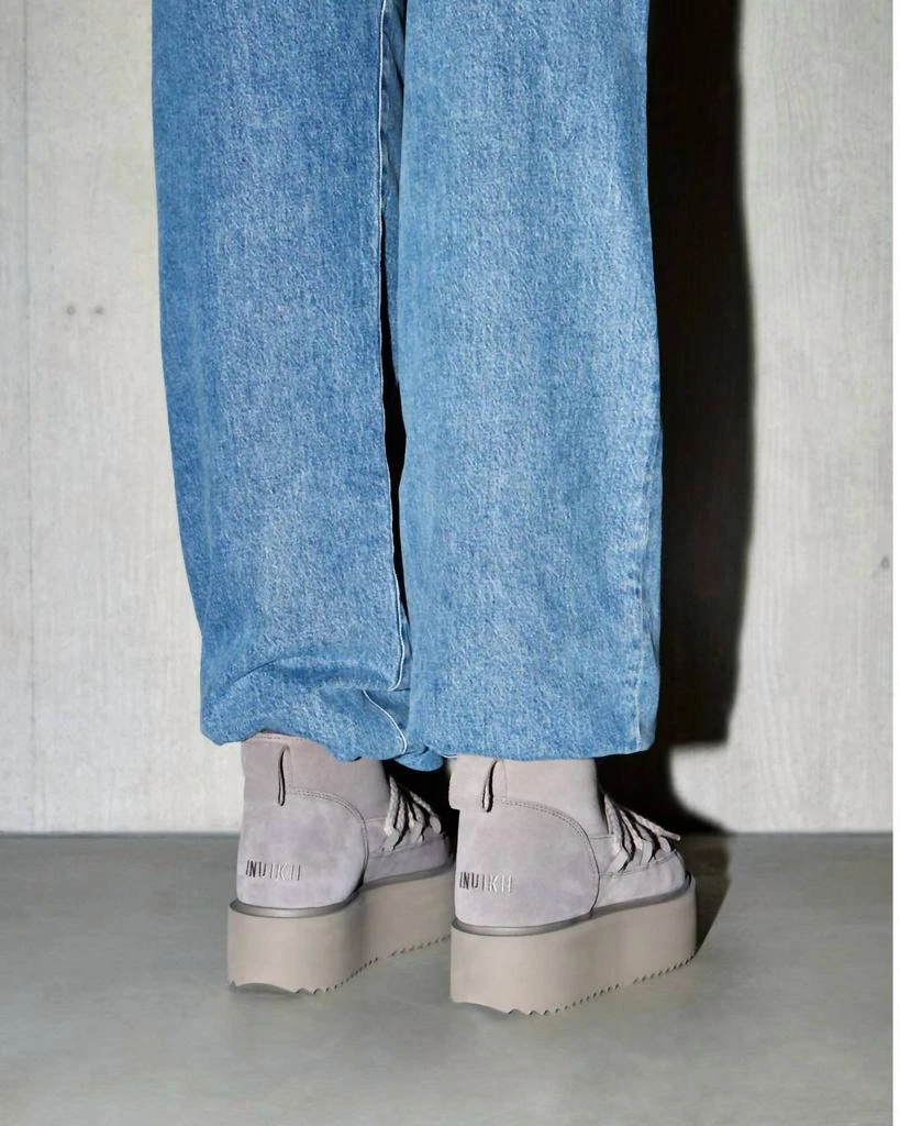INUIKII Inuikii - Women's Classic Low Platform Shoes 6
