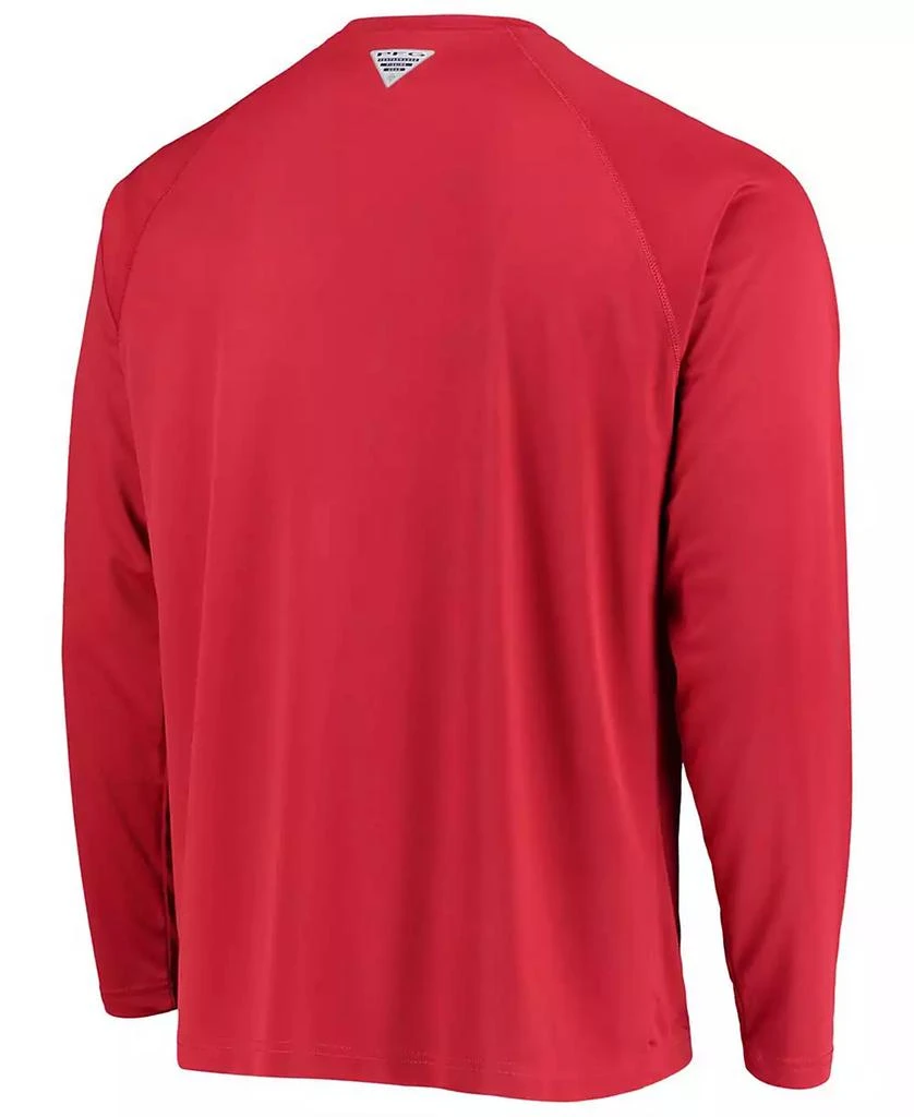 Columbia Men's PFG Ohio State Buckeyes Terminal Tackle Omni-Shade Long Sleeve T-Shirt 3