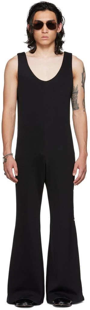 LU
U DAN SSENSE Exclusive Black Slim Jumpsuit