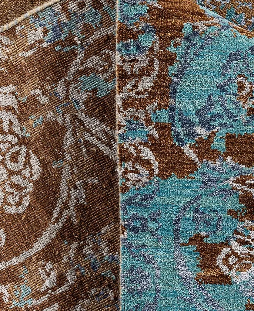 ADORN HAND WOVEN RUGS Indian OOAK M7002 9'x12'1'' Area Rug 7