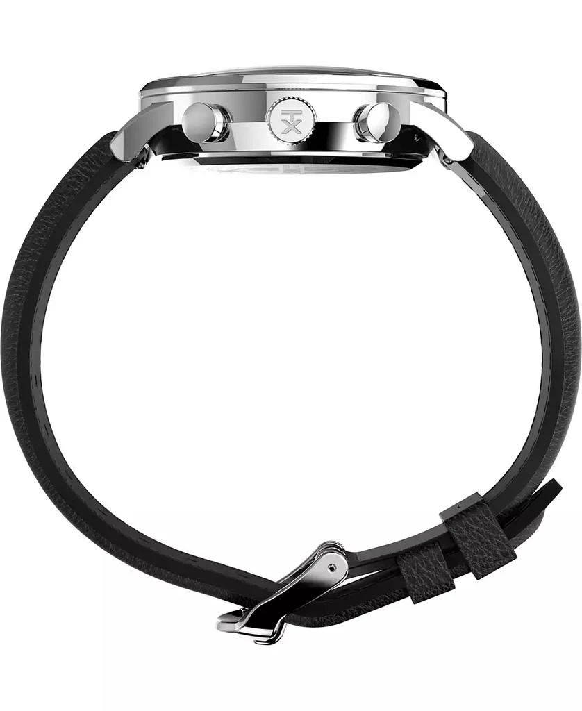 Timex Men's Waterbury Black Leather Strap Watch 40 mm 2