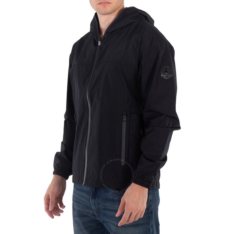 Save The Duck Black Orik Hooded Windbreaker Jacket