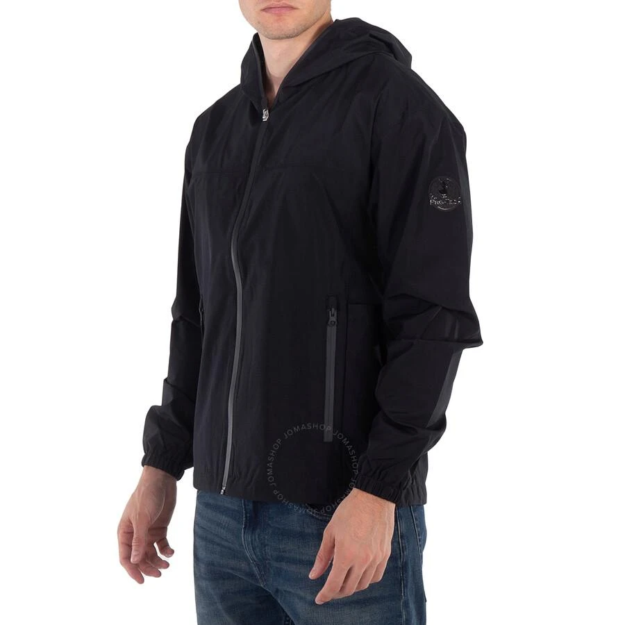 Save The Duck Save The Duck Black Orik Hooded Windbreaker Jacket, Size Large 2