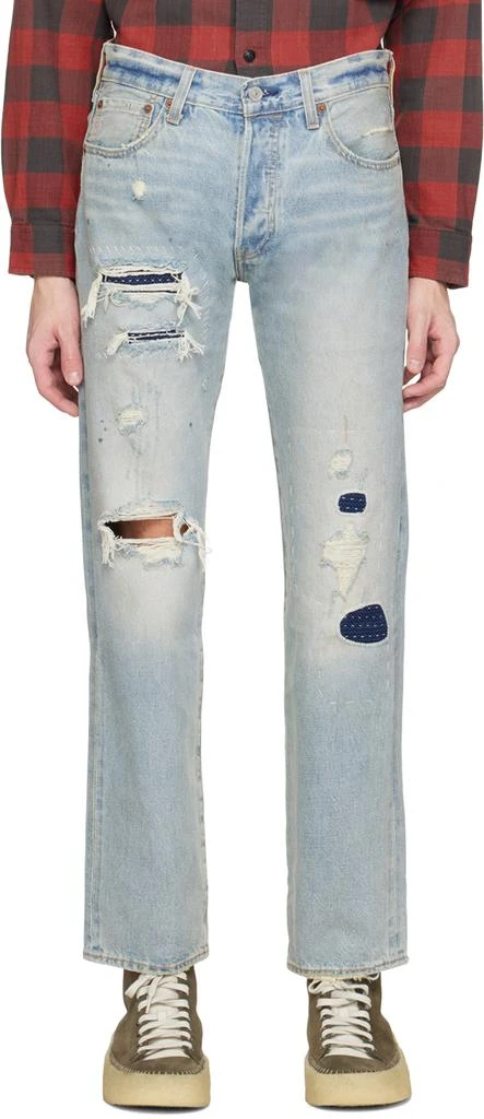 Levi's Indigo 501 Original Jeans 1