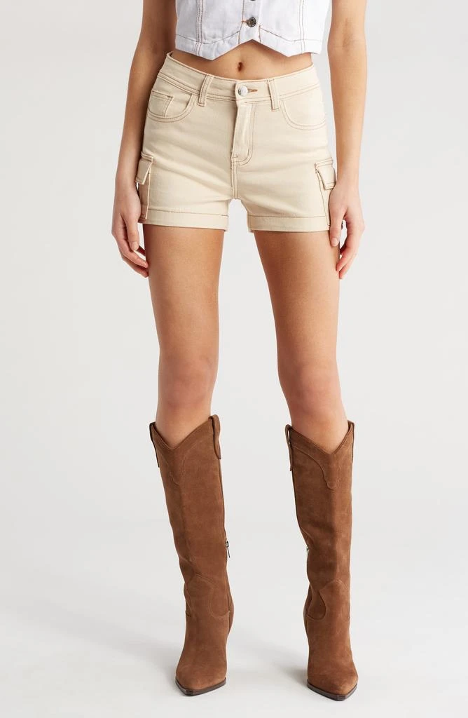 FLYING ANGEL Denim Cargo Shorts 1