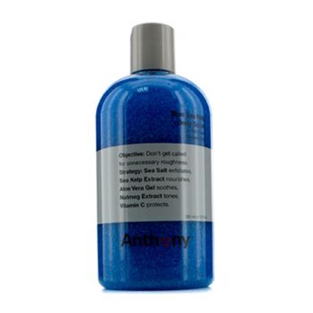 Anthony 169393 12 oz Logistics for Men Blue Sea Kelp Body Scrub