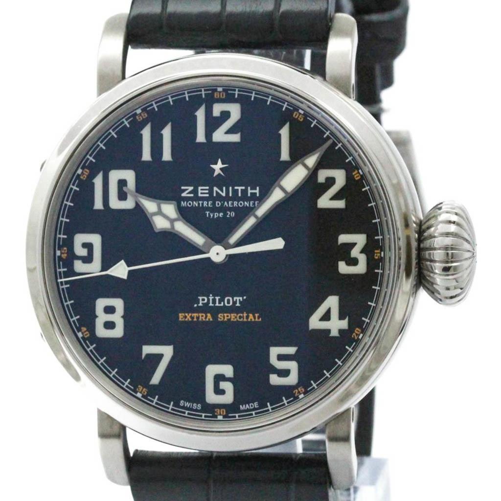 Zenith Pïlot Steel Brooch Watch (Pre-Owned)