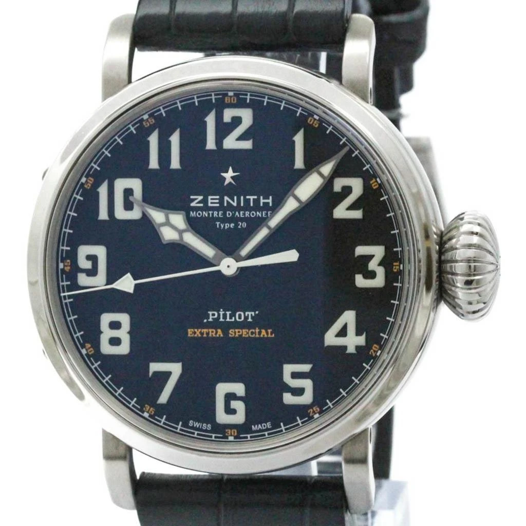 Zenith Pïlot Steel Brooch Watch (Pre-Owned) 1