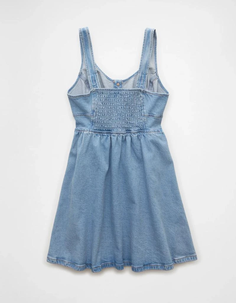 AE AE Corset Button-Up Denim Mini Dress - Dresses & Skirts - BeyondStyle