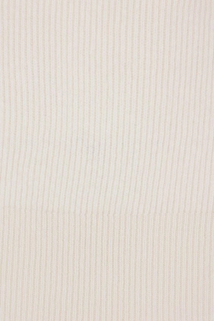 Brunello Cucinelli Brunello Cucinelli English Rib Knit Twill Spread Collar Polo Shirt 3