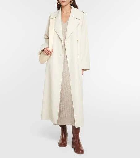 Jardin des Orangers Cable-knit cashmere sweater dress 2