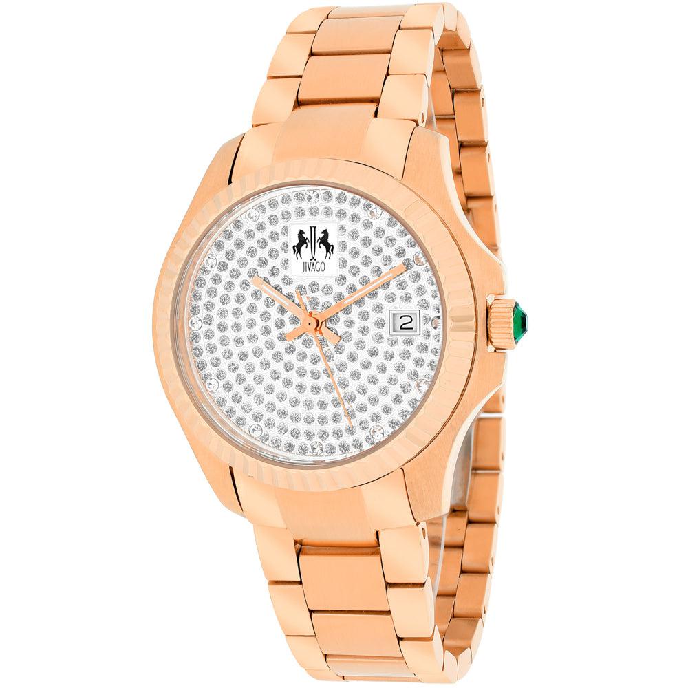 JIVAGO Women's Diamonds dial Watch