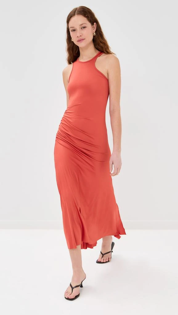 Victoria Beckham Asymmetric Tank Midi Dress 1