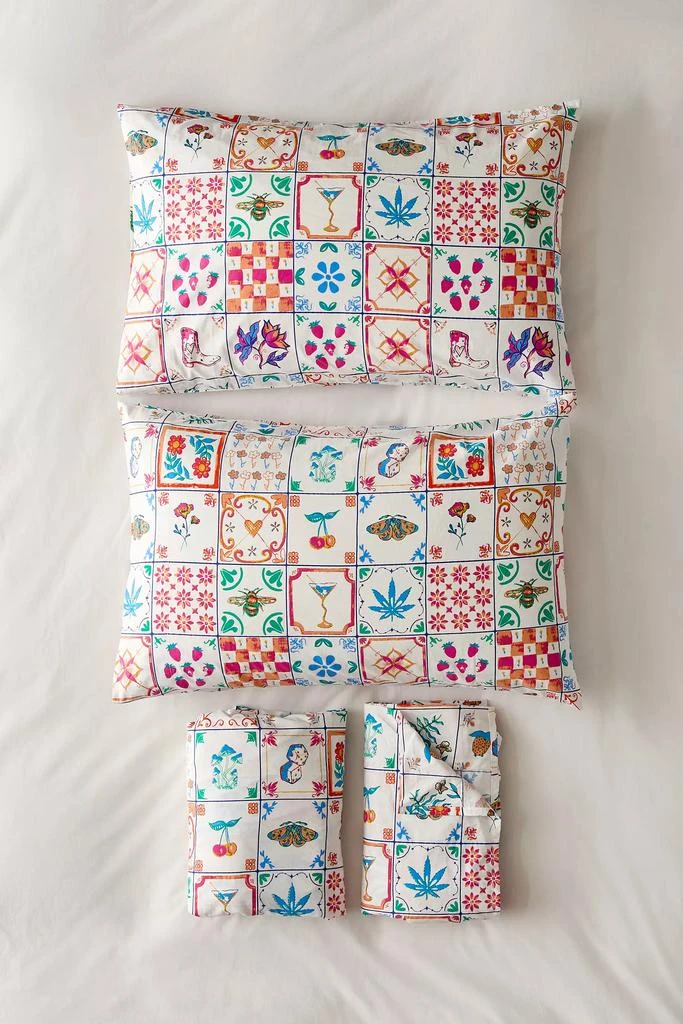 Urban Outfitters Mariana Tile Sheet Set 3