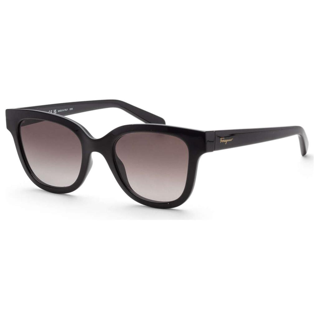 Salvatore Ferragamo Ferragamo Women's Black Cat-Eye Sunglasses