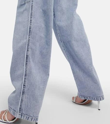 Isabel Marant Paciane wide-leg cargo jeans 5