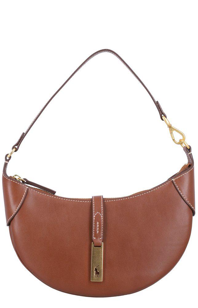 Ralph Lauren Polo Ralph Lauren Logo Plaque Zipped Mini Shoulder Bag