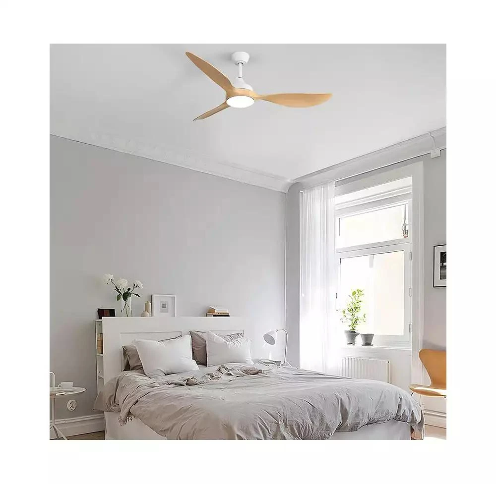 Sofucor 56-inch Modern 3-Blade Ceiling Fans with Led Pendant Lamp and Remote Control 4