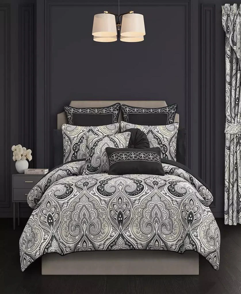 Royal Court Messina Damask 3-Pc. Comforter Set