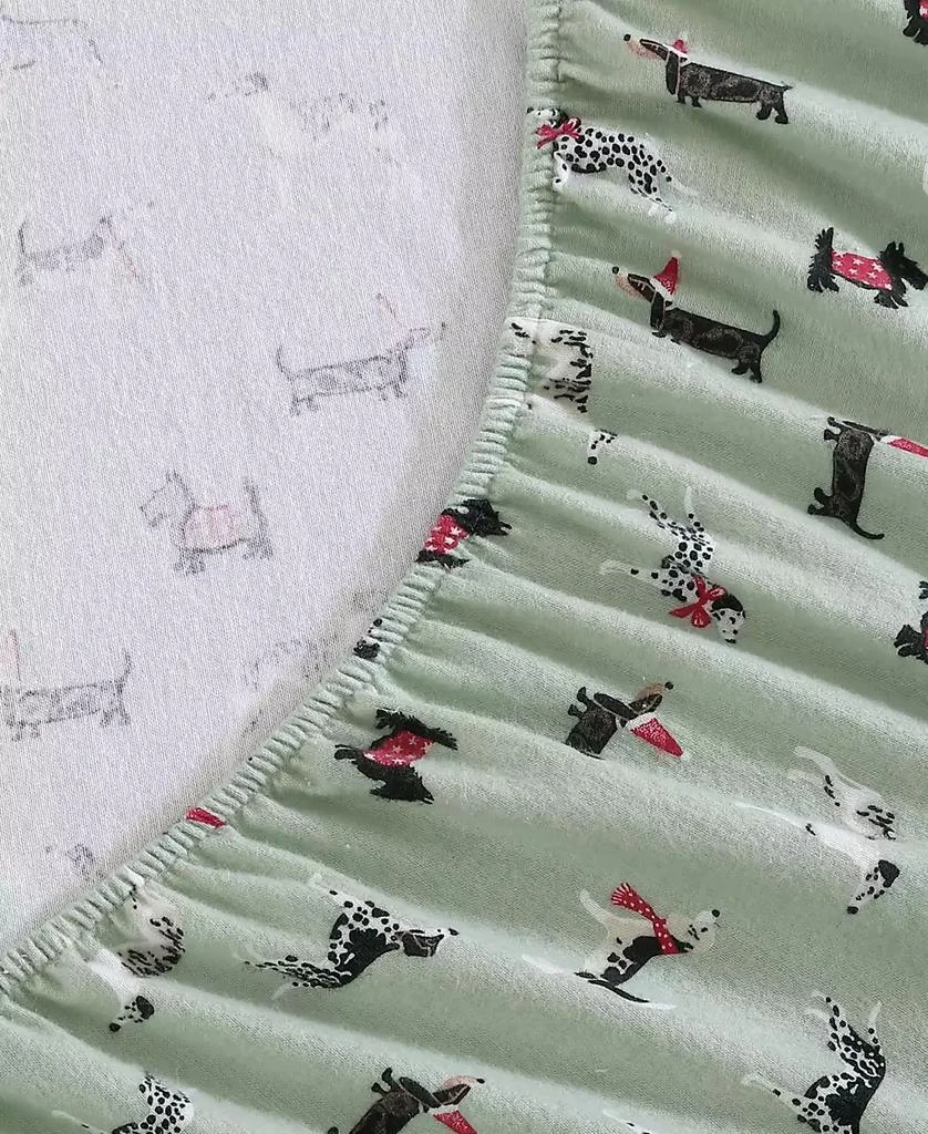Laura Ashley Cotton Flannel 3 Piece Sheet Set, Twin 6