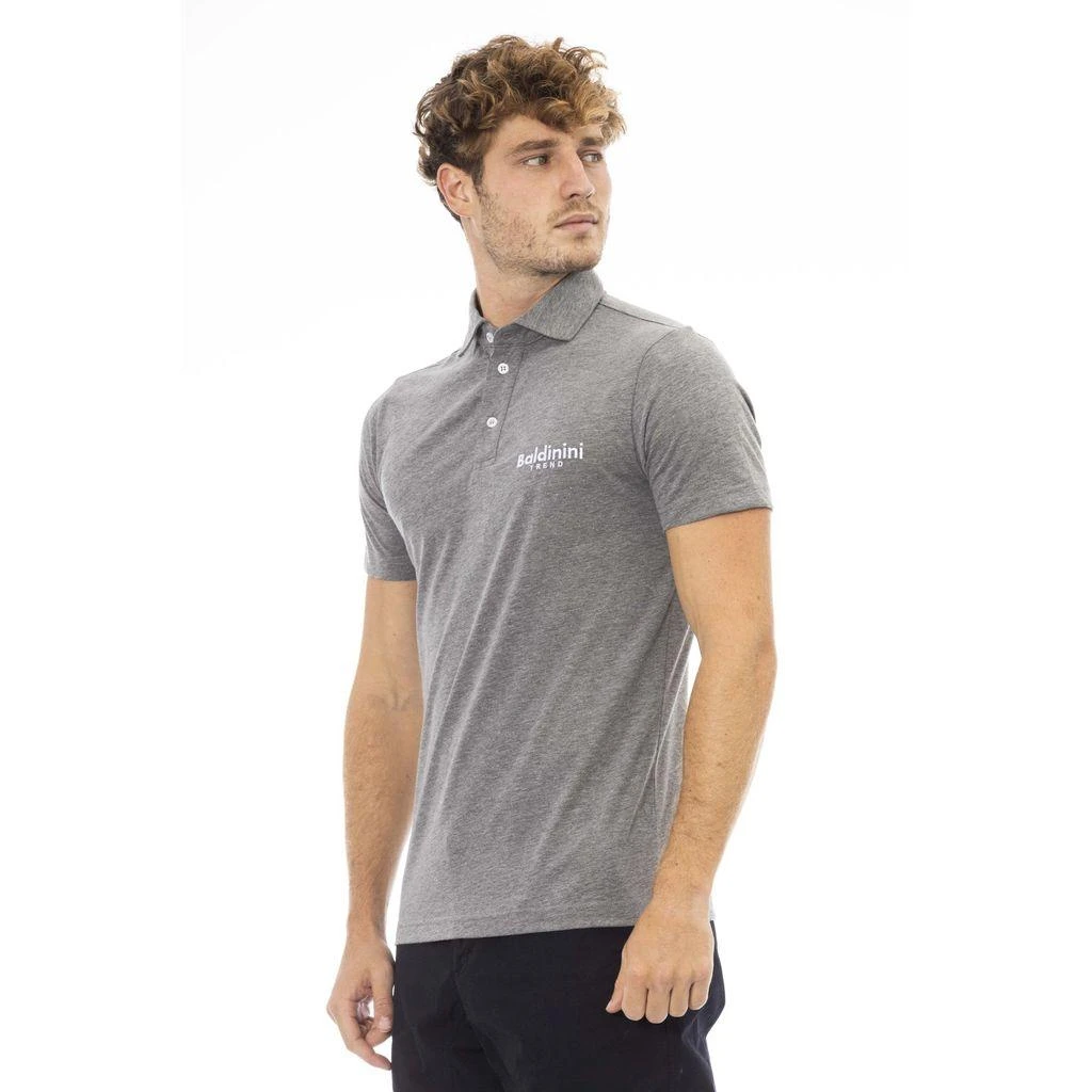 Baldinini Trend Polo Grey Men 2