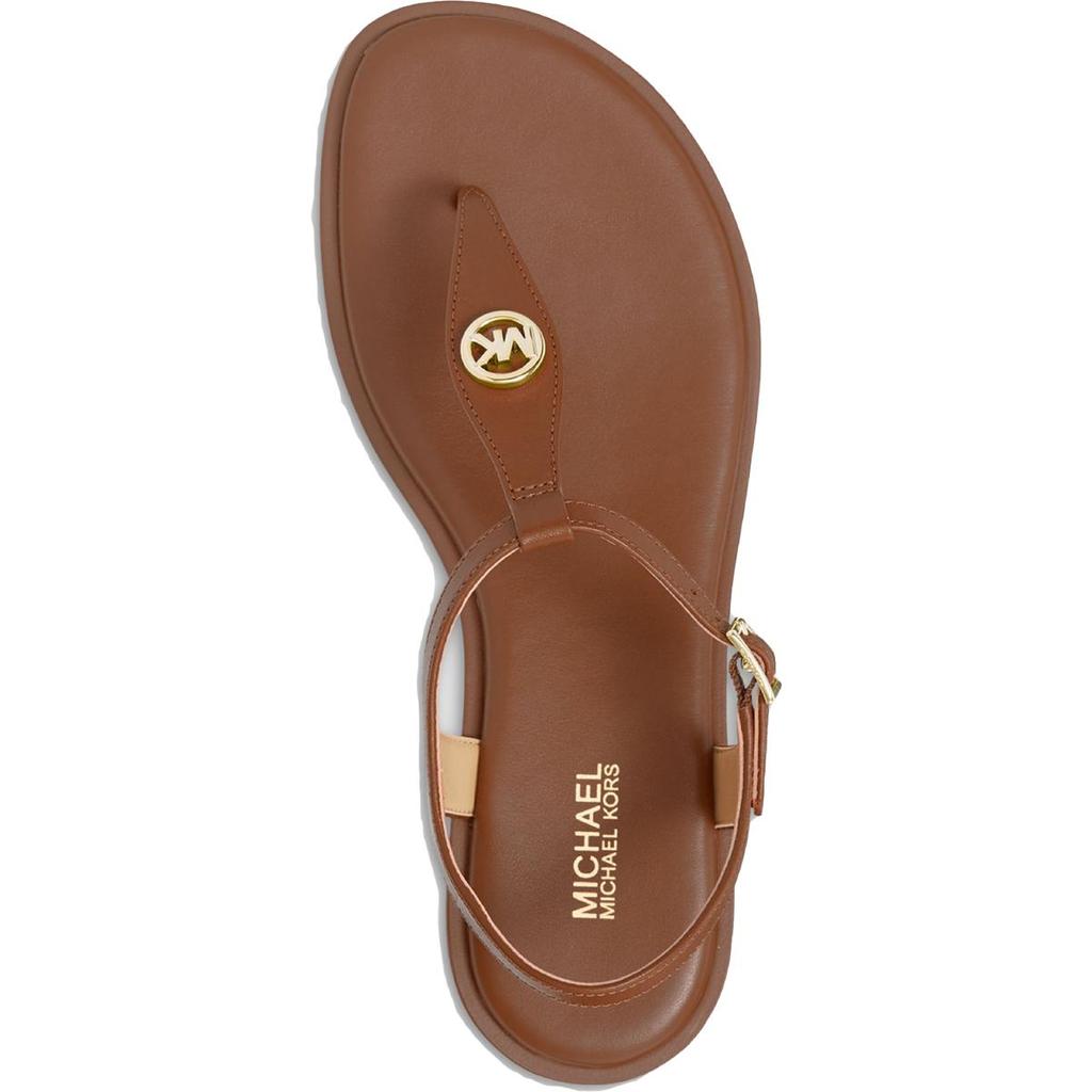 Michael Kors Mallory Thong Womens Flats Adjustable Ankle Strap Thong Sandals  - Shoes - Compare Prices from 8+ Stores - Free Shipping - BeyondStyle