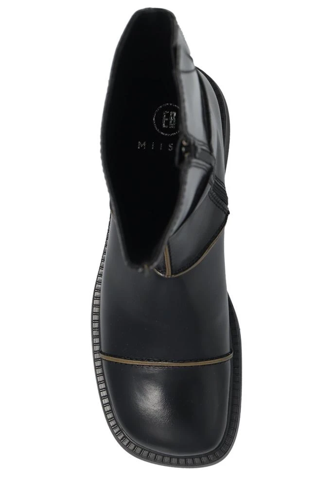 MIISTA Miista Dahlia Square-Toe Ankle Boots 4