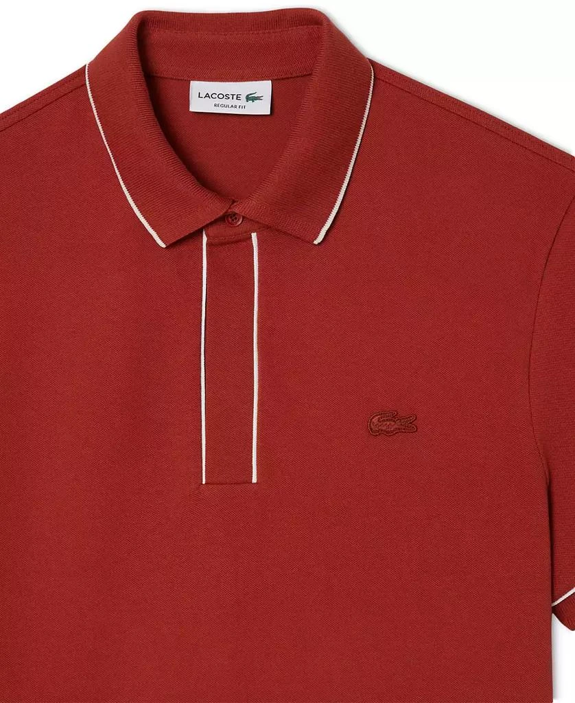 Lacoste Men's Regular-Fit Tipped Polo Shirt 4