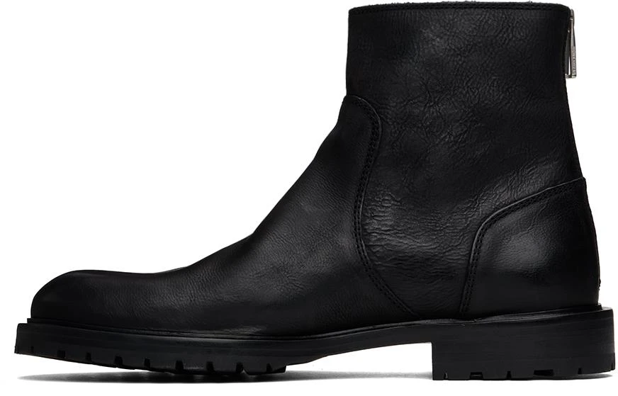 Paul Smith Black Leather Falk Boots 3