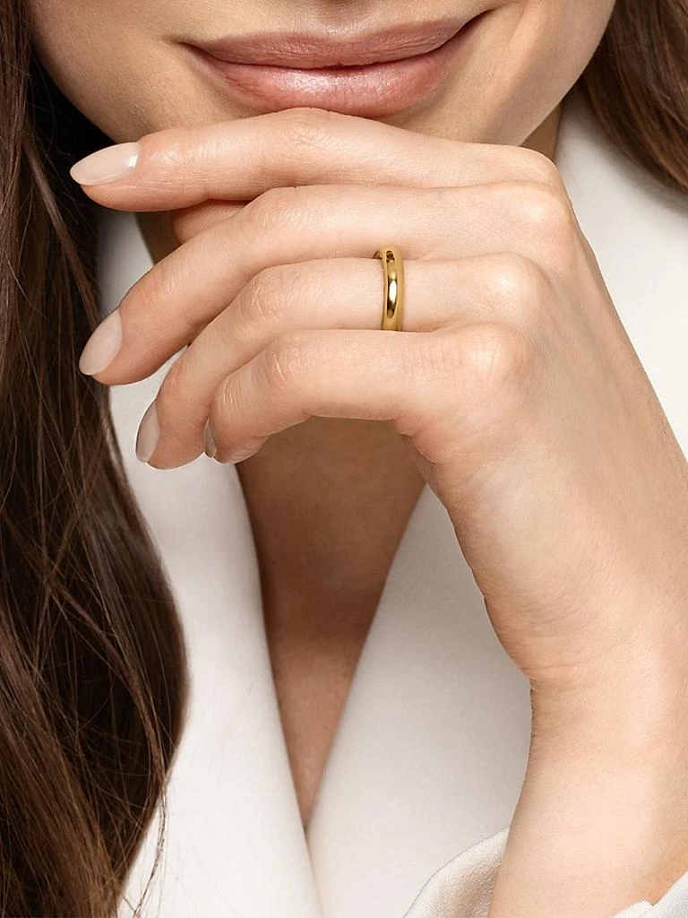 David Yurman DY Mercer Band Ring in 18K Yellow Gold, 3.7MM 2