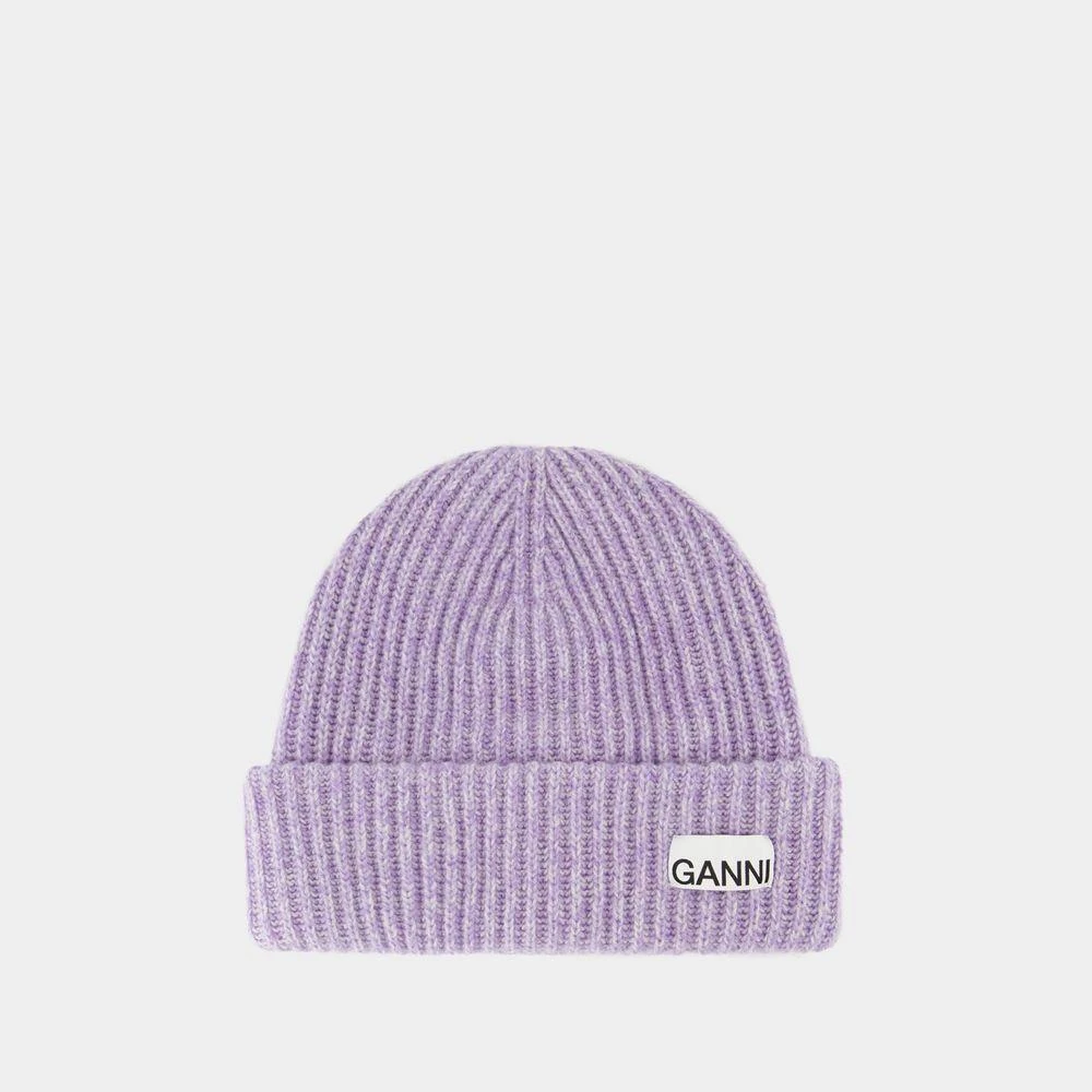 Ganni RIB BEANIE 1
