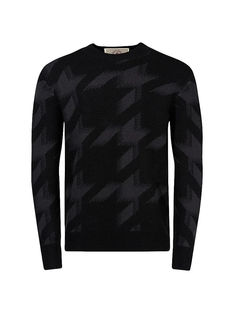 PERFECT MOMENT Cole Houndstooth Merino Knit Sweater 1