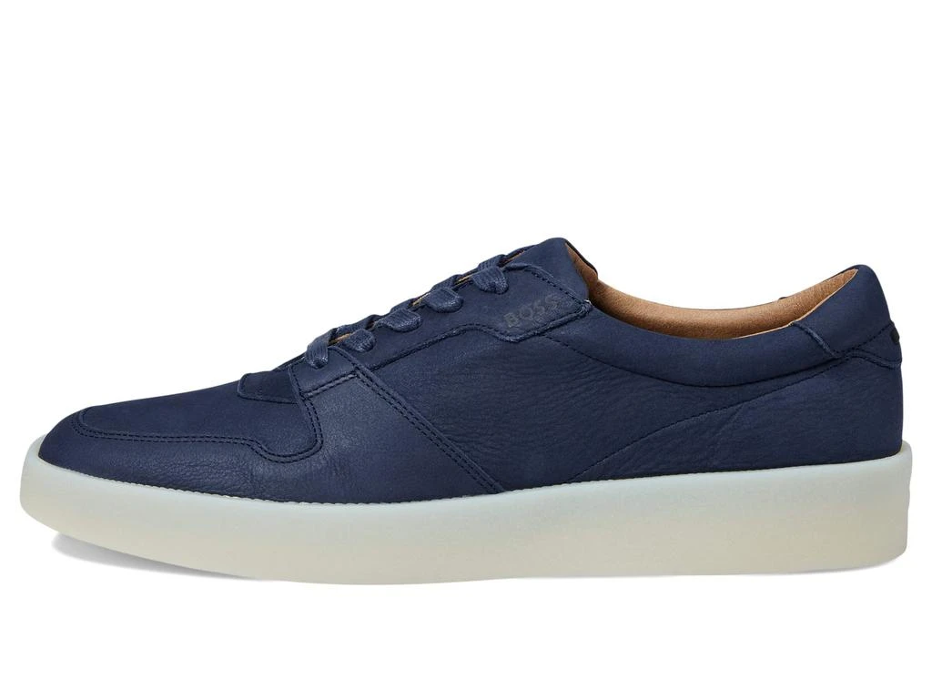 Hugo Boss Clay Nubuck Leather Low Profile Sneakers 4