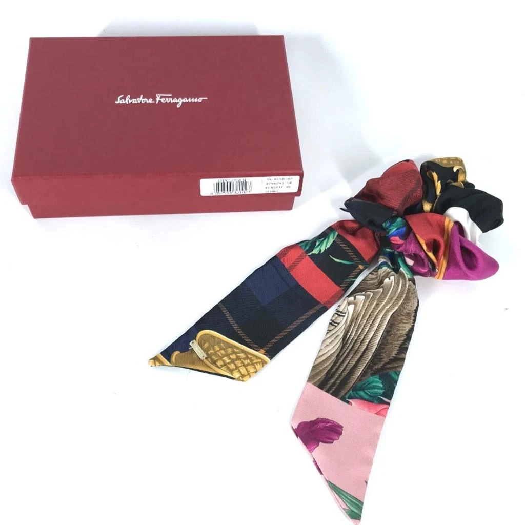 Salvatore Ferragamo Silk Hair Tie (Pre-Owned) 5